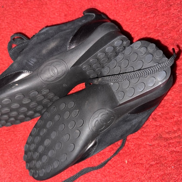 Chanel Calf leather - suede trainers - Picture 4 of 6